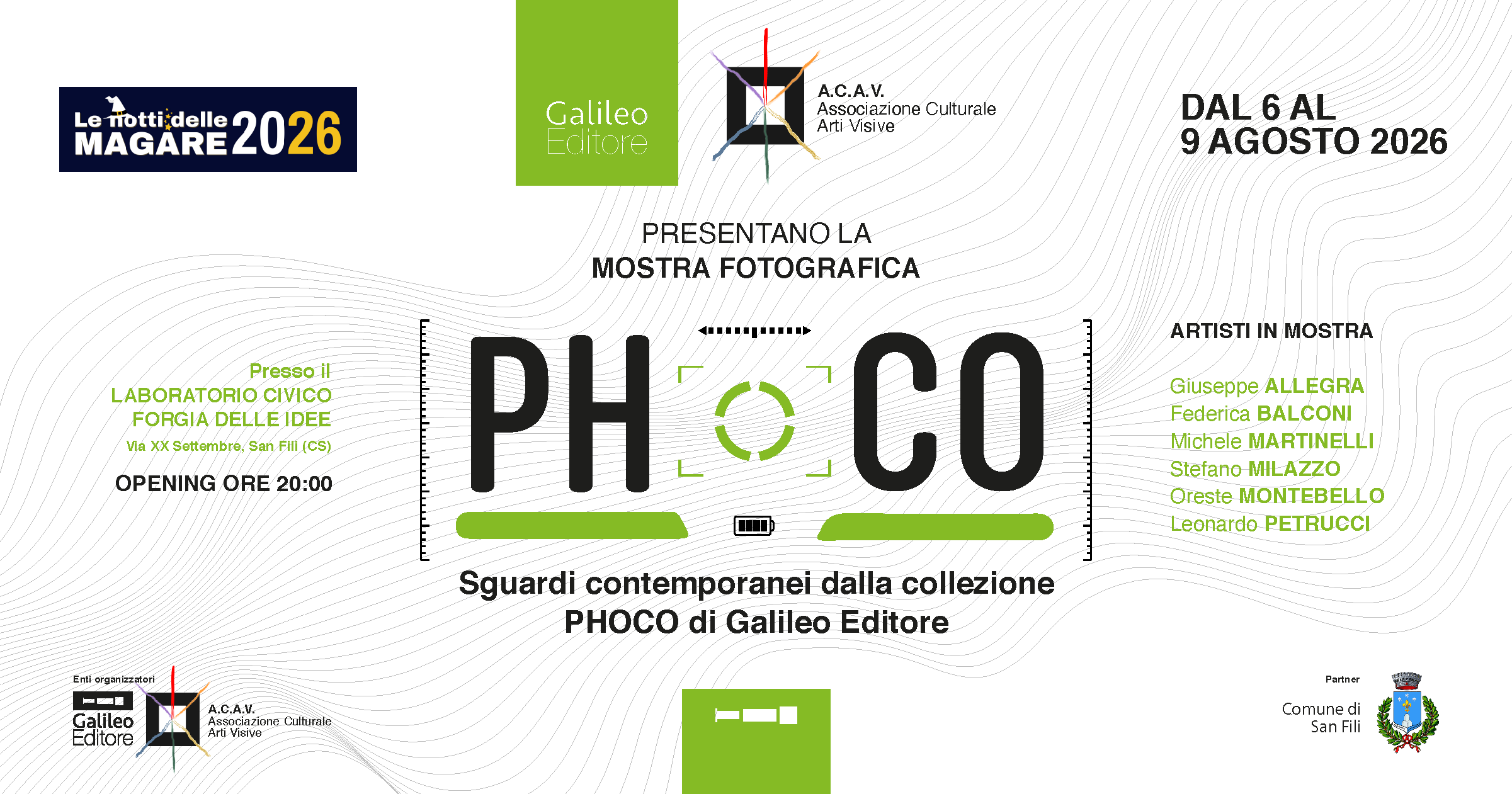visual orizzontale FB e open graph PHOCO San Fili Galileo Editore ACAV@2